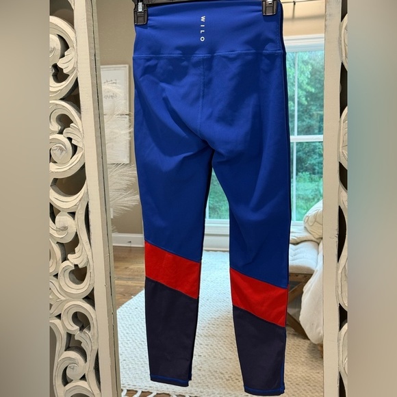 Women’s WILO the Label Colorblock Ribbed Mid Rise Leggings- Size Small - Picture 5 of 5